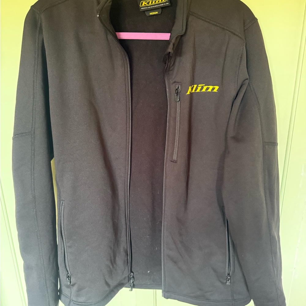Klim Men's Black inferno mid layer